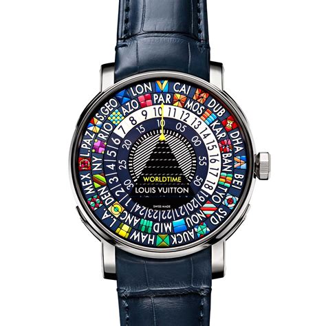 louis vuitton watch world time
